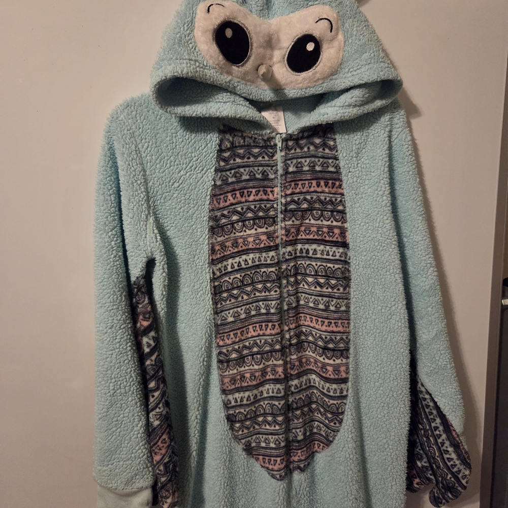 Secret Treasures Kids Pajamas Sleep Sack - Light Blue with Pattern